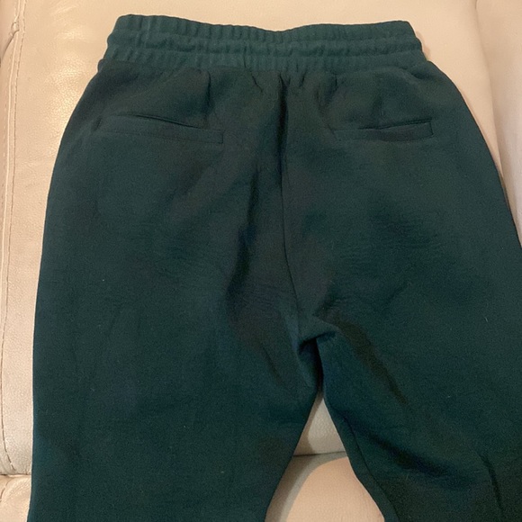 Kooples Sport high waisted skinny green jogger sweatpants - Picture 14 of 15